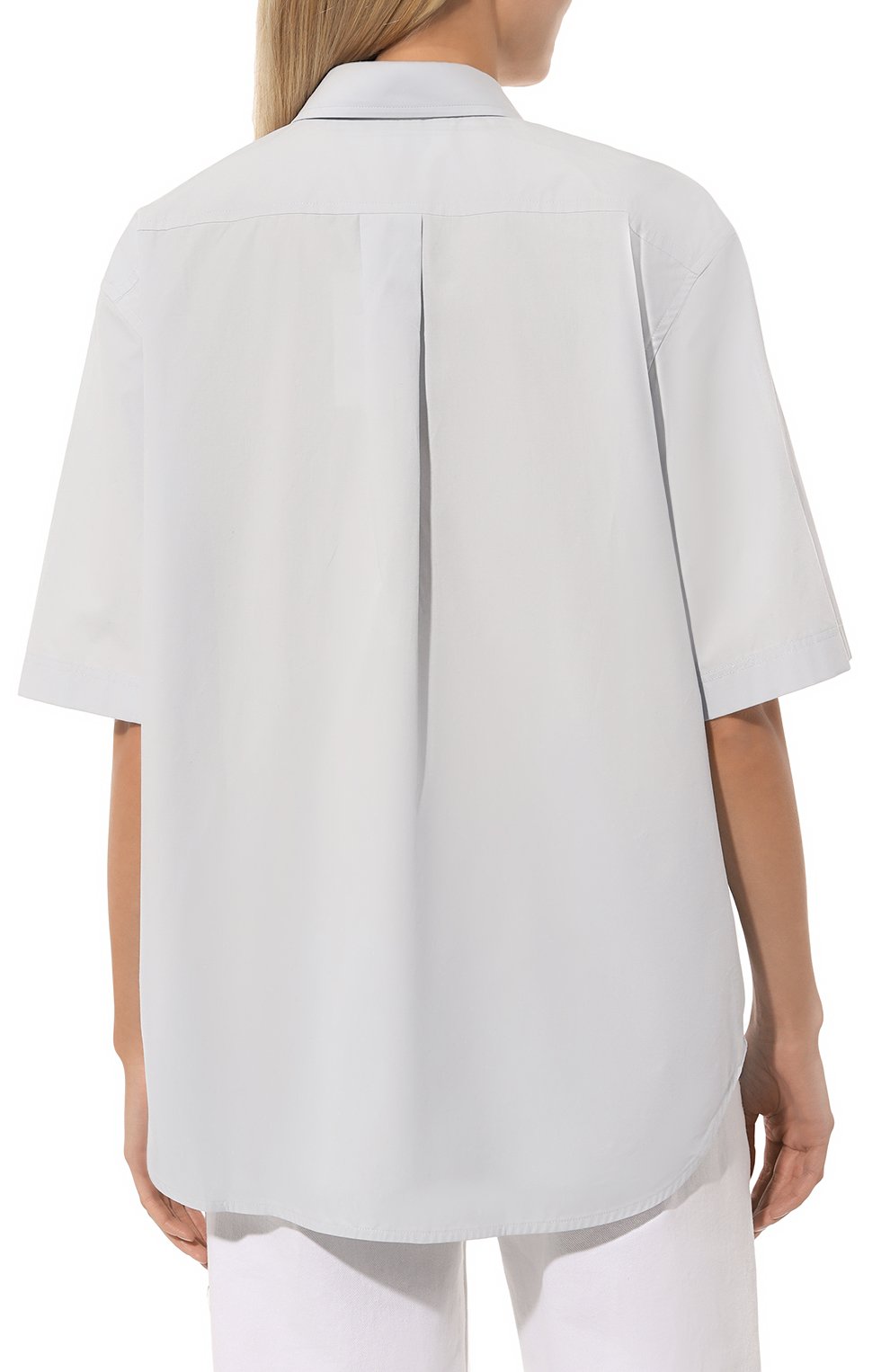 Хлопковая рубашка TOTEME, арт. 242-WRT1438-FB0119, фото 4