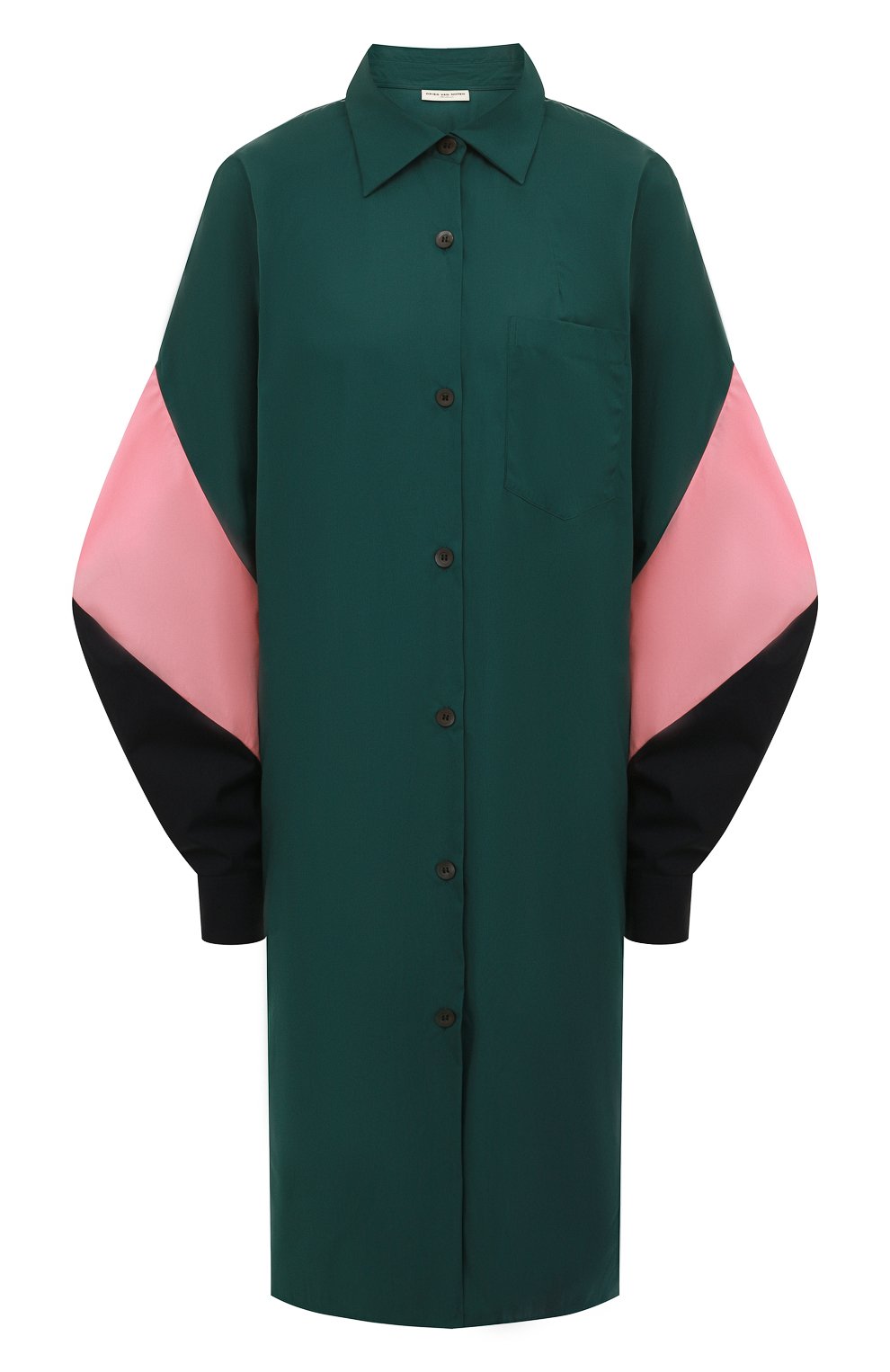 Хлопковое платье DRIES VAN NOTEN, арт. 221-011062-4046, фото 1