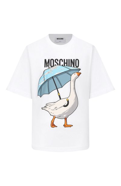 Хлопковая футболка MOSCHINO, арт. J0703/5541, фото 1