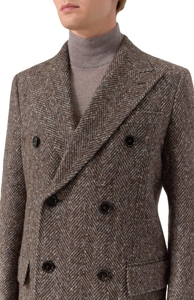 Шерстяное пальто DOLCE & GABBANA, арт. G038ZT/FC2FD, фото 5