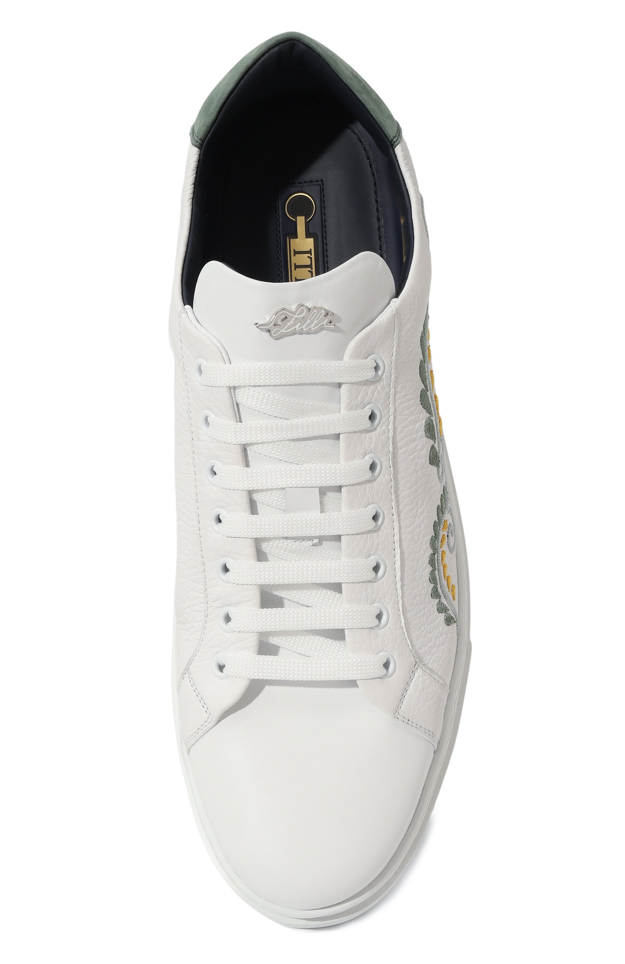 Кожаные кеды ZILLI, арт. H0092AM1961VHH001, фото 6