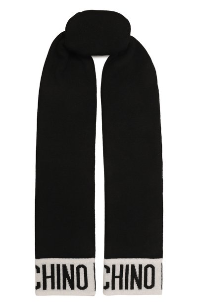 Мужской шарф из шерсти и вискозы MOSCHINO, арт. 30808/M3137