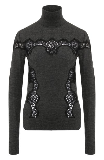 Женская водолазка из смеси шерсти и хлопка DOLCE & GABBANA, арт. FX509T/JAVPE