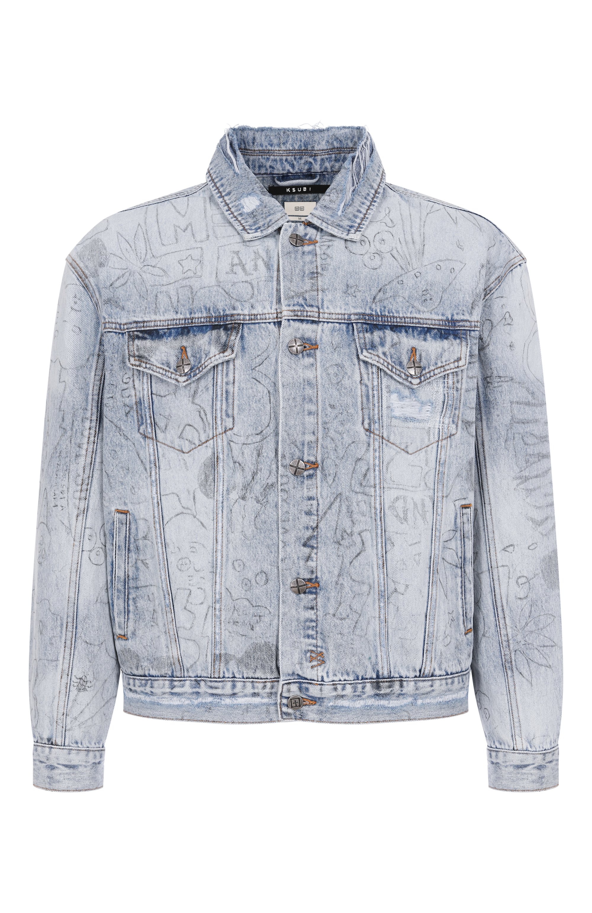 Джинсовая куртка KSUBI, арт. MSP25JK005, фото 1