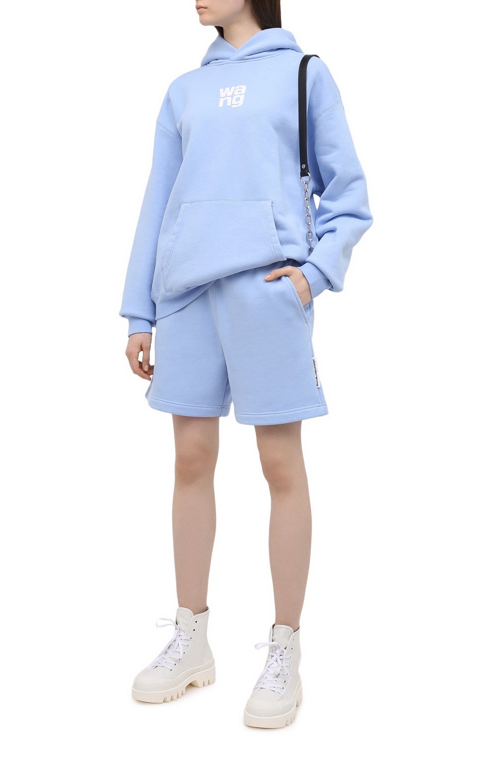 Хлопковое худи ALEXANDER WANG, арт. UCC1211023, фото 2