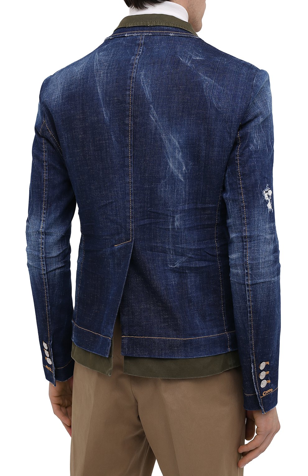 Джинсовый пиджак DSQUARED2, арт. S71BN0835/S30342, фото 4