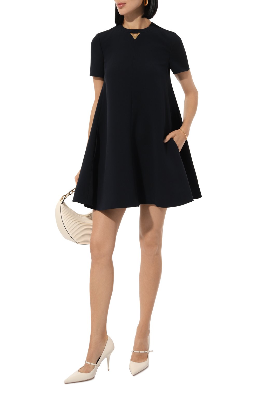 Платье из вискозы VALENTINO, арт. 5B3VA9H78HF, фото 2