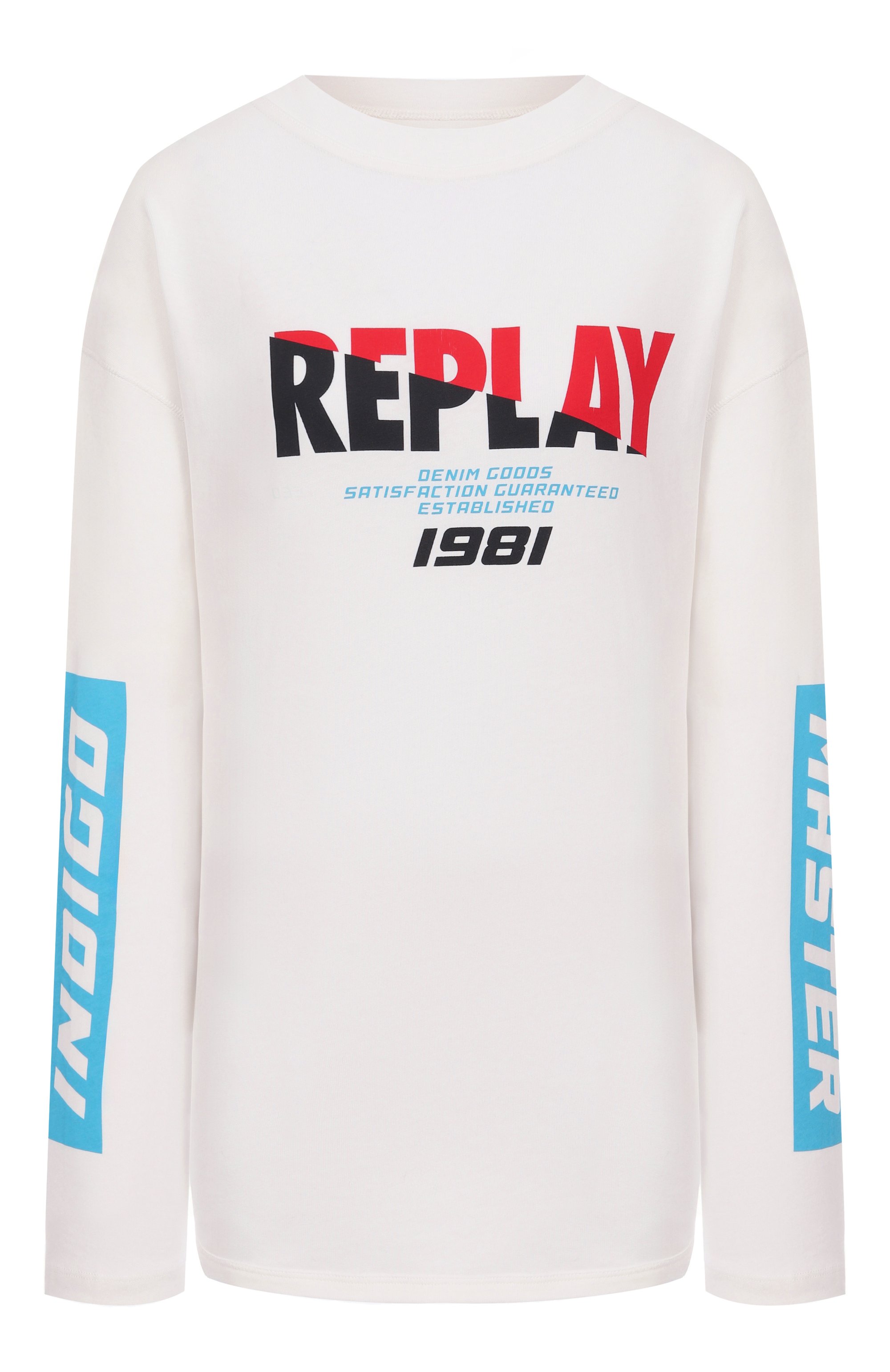 Хлопковый лонгслив REPLAY, арт. W3450 .000.23792P, фото 1