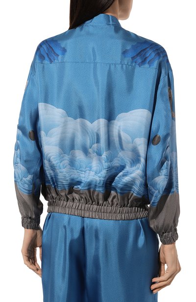 Шелковый бомбер AKHMADULLINA, арт. 1225.2BB601/S410, фото 4