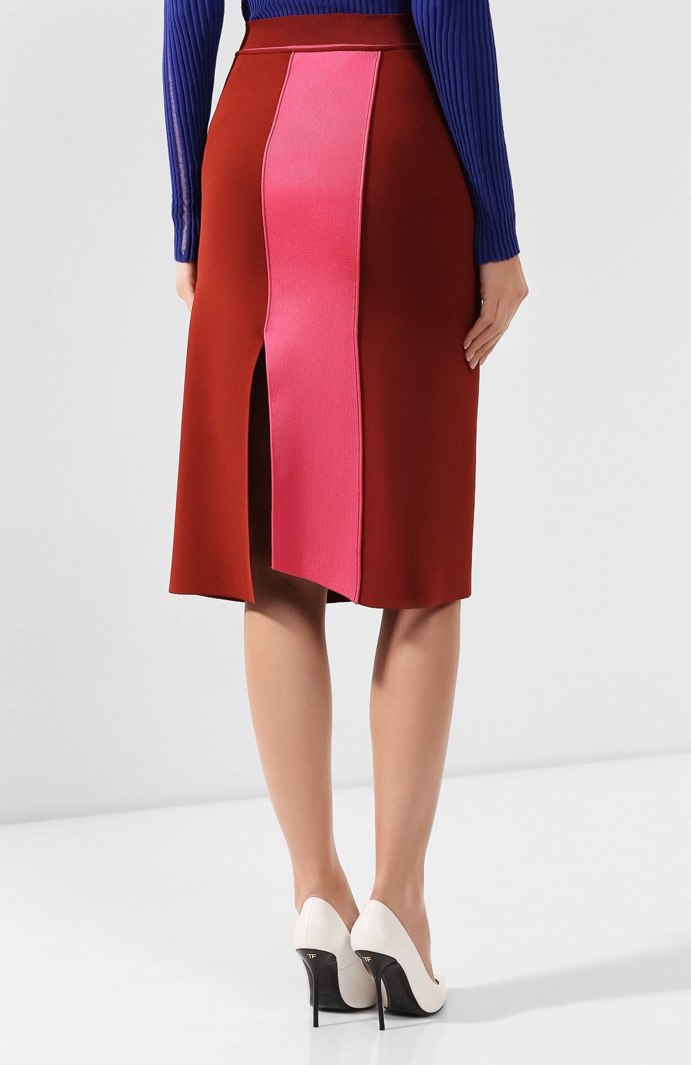 Юбка из вискозы VICTORIA BECKHAM, арт. SK KNT 31019, фото 4