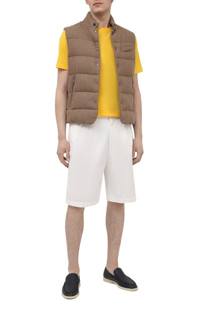 Кожаные лоферы summer walk LORO PIANA, арт. FAI1528, фото 2