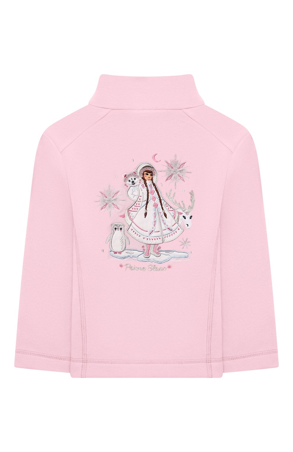 Толстовка POIVRE BLANC розового цвета по цене 4670 руб., арт. 287076, фото 2 Толстовка POIVRE BLANC, арт. 287076, фото 2