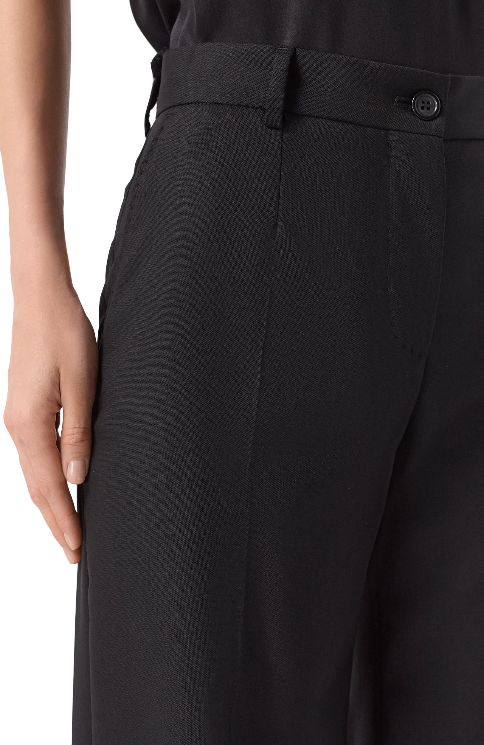 Шерстяные брюки DOLCE & GABBANA, арт. FTC7GT/FU28D, фото 5