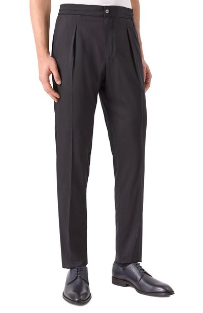 Брюки из шерсти и шелка MARCO PESCAROLO, арт. CHIAIA/5122, фото 3