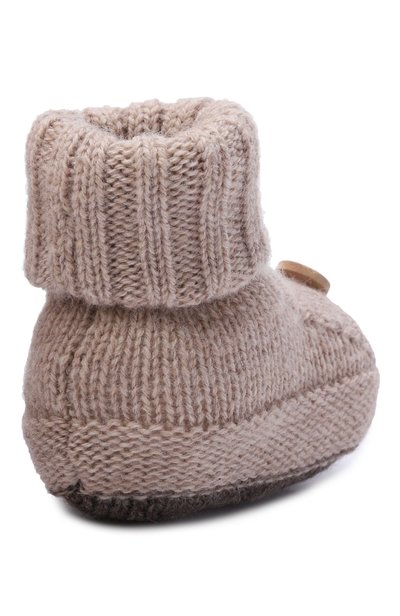 Пинетки из шерсти и кашемира BABY T, арт. 26AI063SA, фото 3