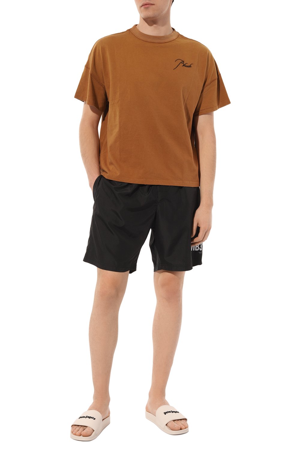 Шлепанцы PALM ANGELS, арт. PMIC010F23PLA0016110, фото 2