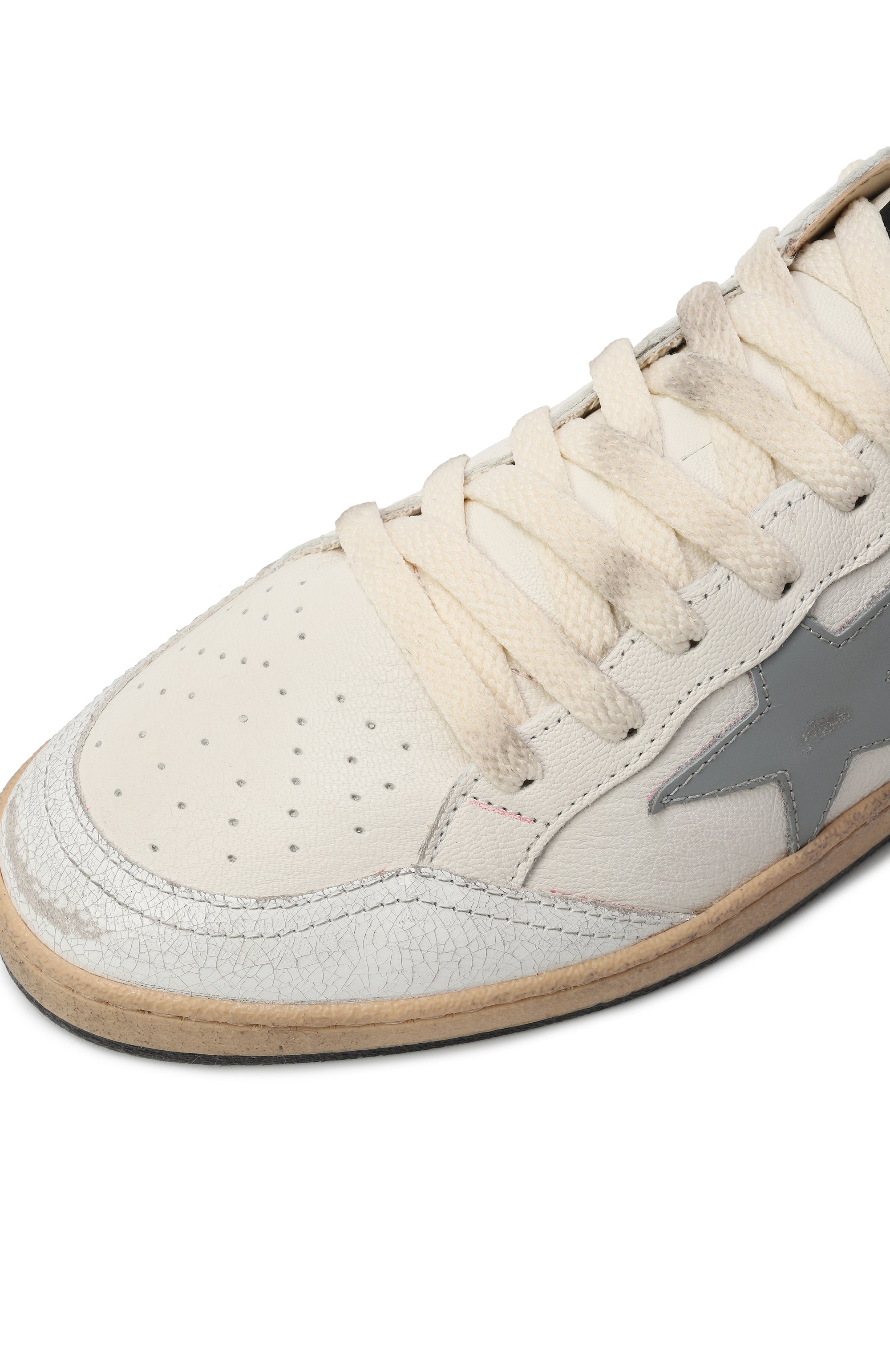 Кожаные кеды ball star GOLDEN GOOSE DELUXE BRAND, арт. GMF00117.F006777, фото 7