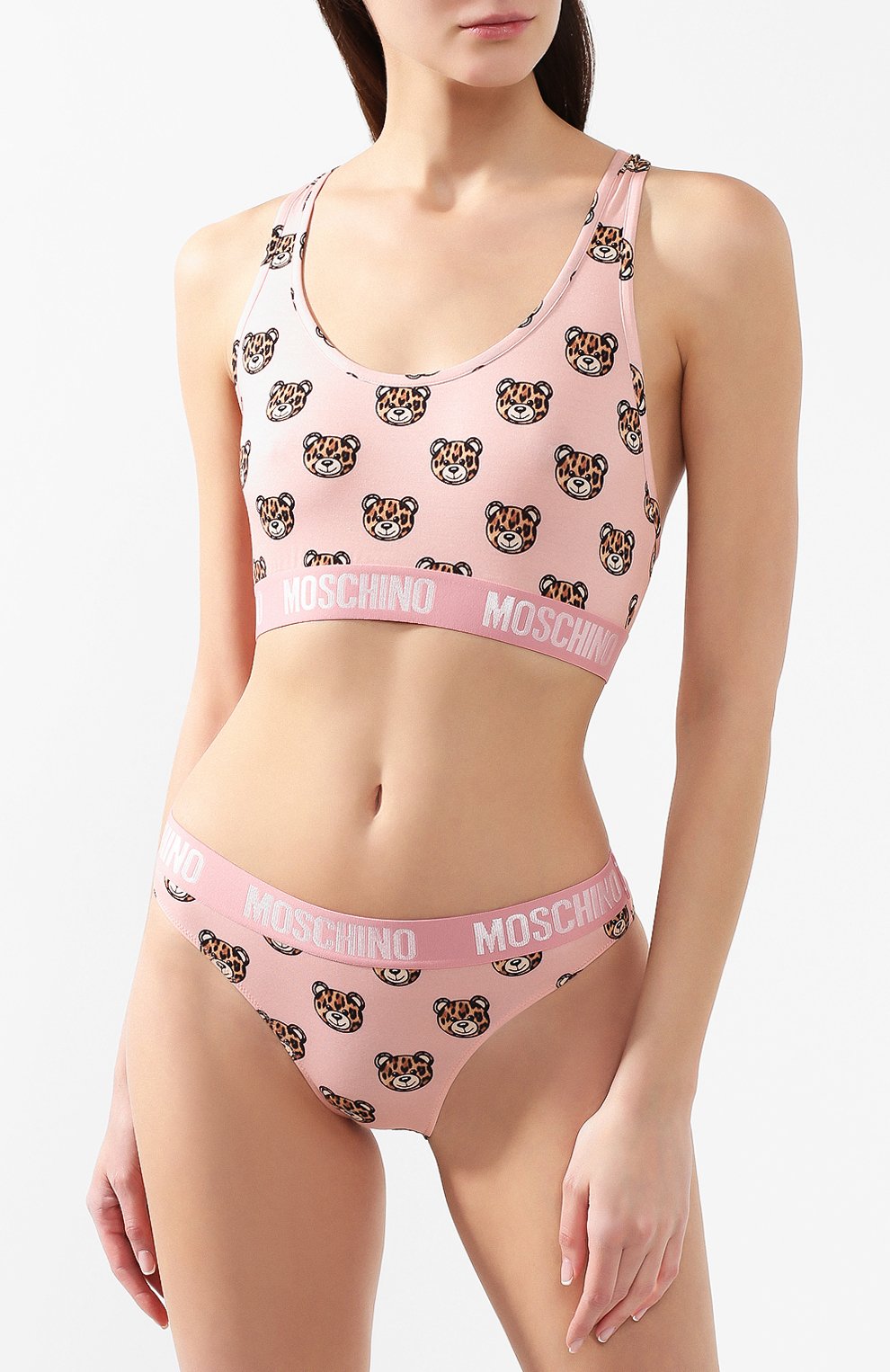 Трусы-слипы MOSCHINO розового цвета по цене 4995 руб., арт. A4711/9015, фото 2 Трусы-слипы MOSCHINO, арт. A4711/9015, фото 2
