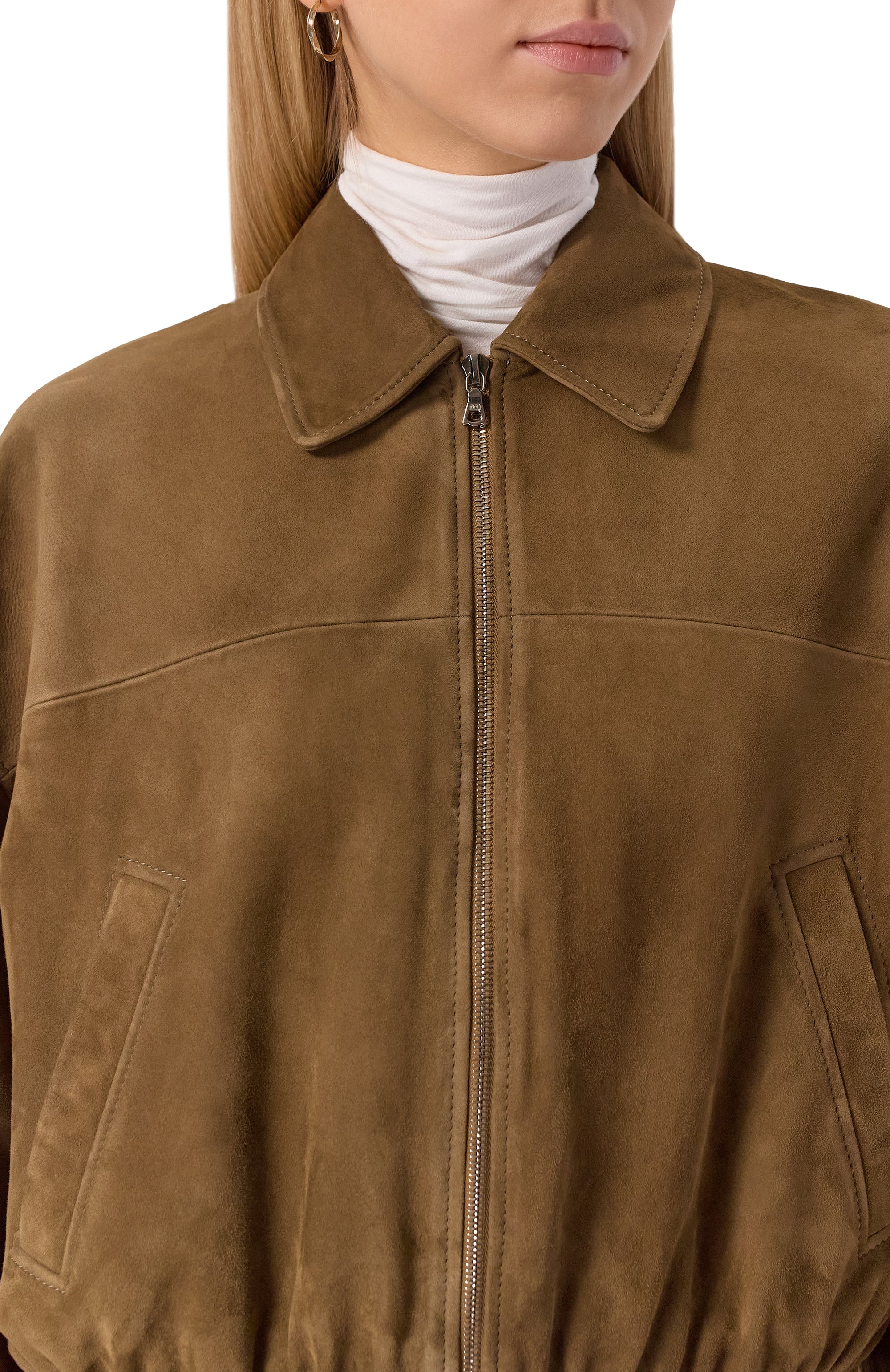 Замшевый бомбер MASLOV, арт. MZK07, фото 5