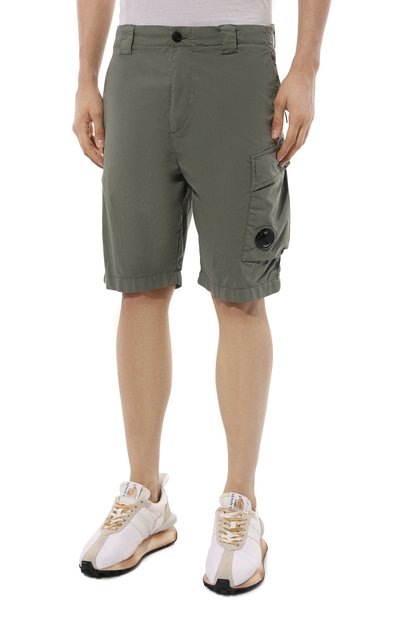 Хлопковые шорты C.P. COMPANY, арт. 16CMBE292A006439G, фото 3