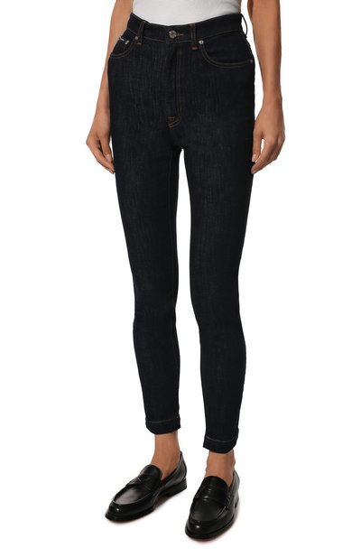 Джинсы DOLCE & GABBANA темно-синего цвета по цене 58700 руб., арт. FTBXHD/G8CR2, фото 3 Джинсы DOLCE & GABBANA, арт. FTBXHD/G8CR2, фото 3