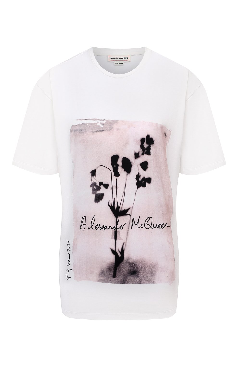 Хлопковая футболка ALEXANDER MCQUEEN, арт. 659730/QZAC3, фото 1