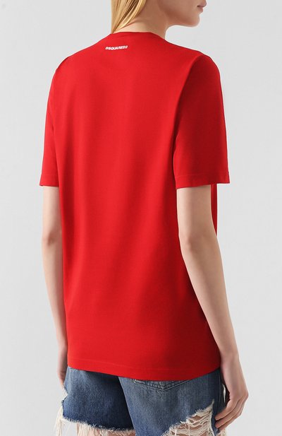 Хлопковая футболка DSQUARED2, арт. S75GD0040/S22427, фото 4