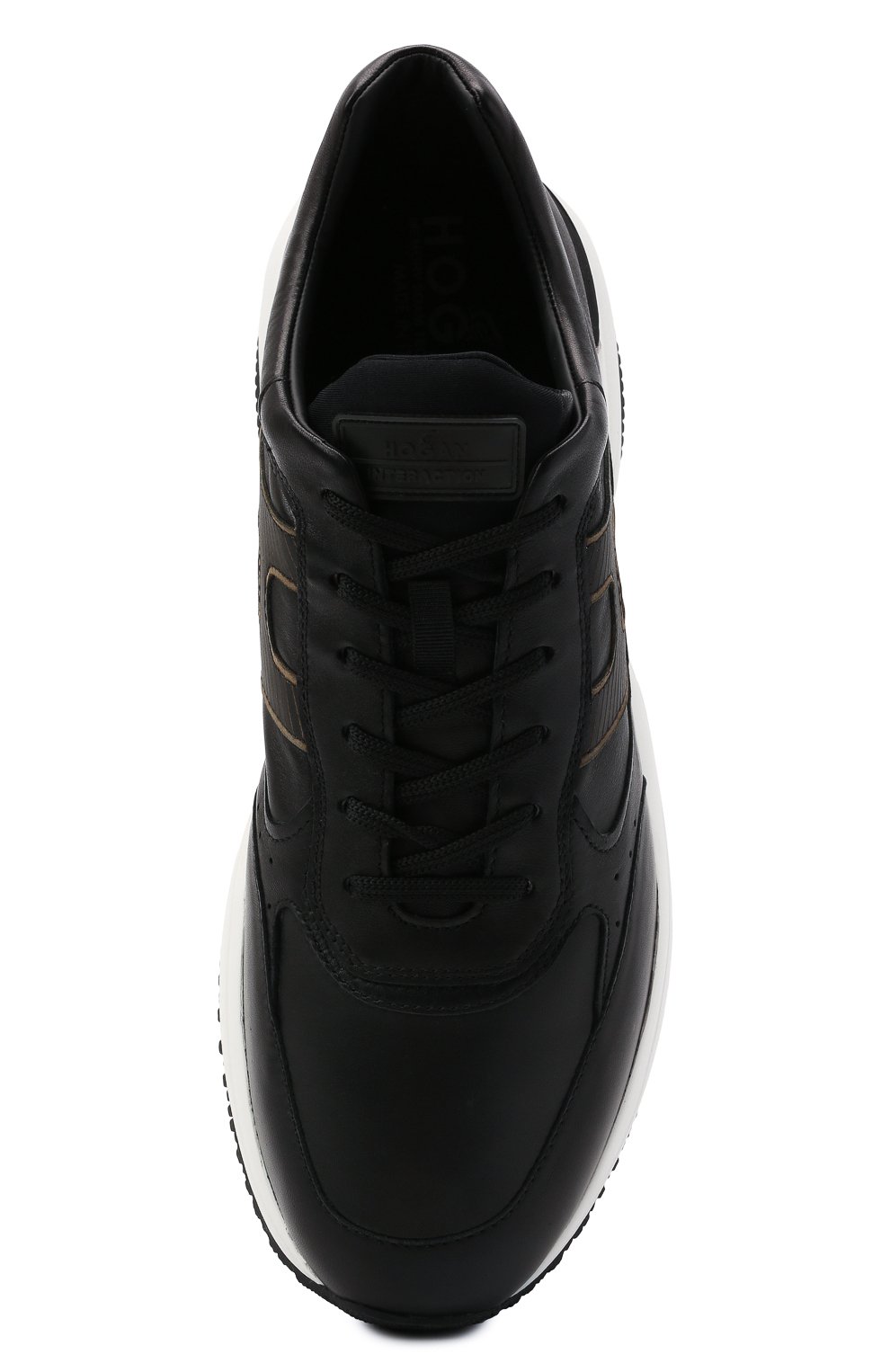 Кожаные кроссовки HOGAN, арт. HXM5450DP01QEQ, фото 5