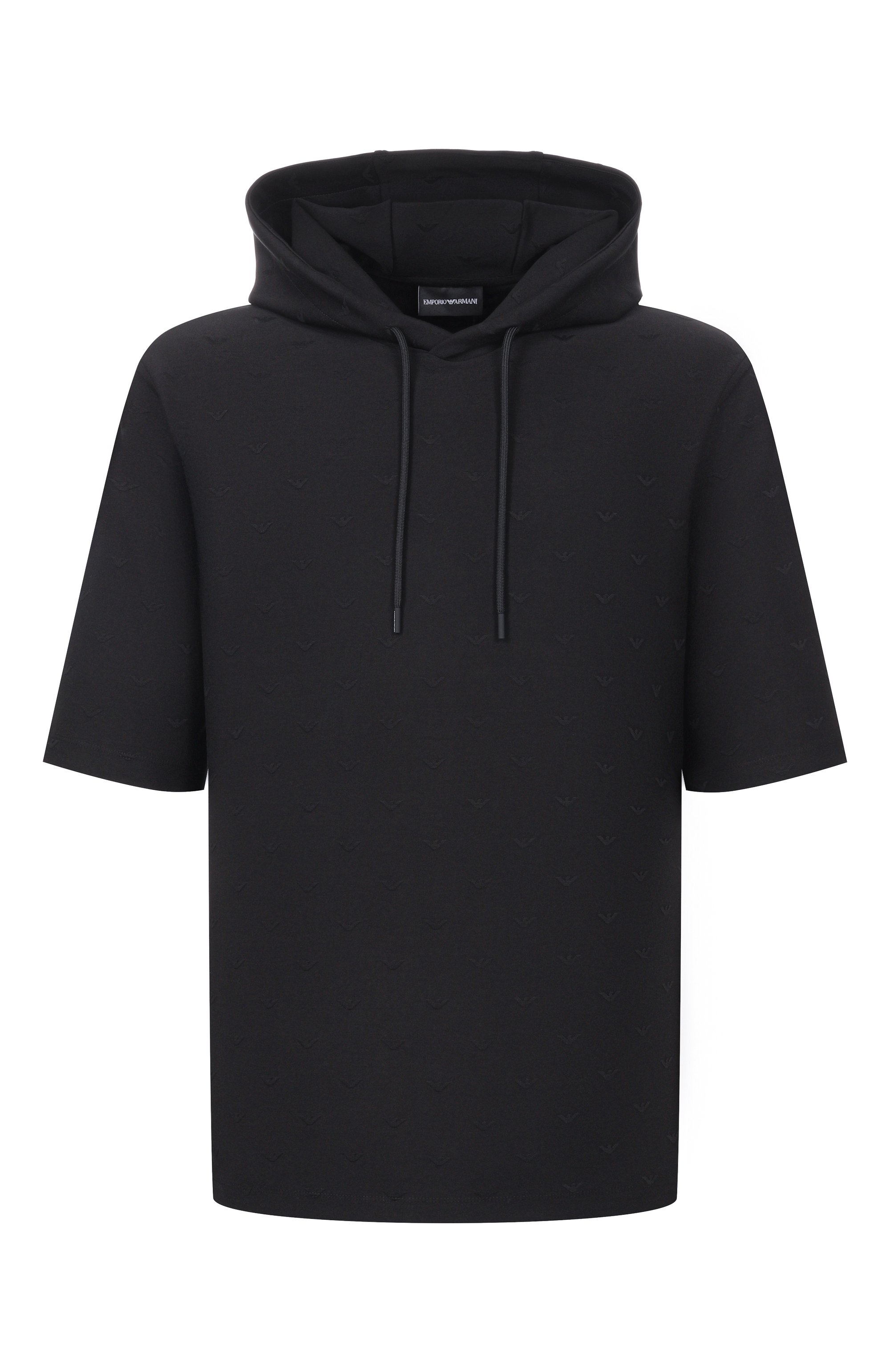 Худи из хлопка и лиоцелла EMPORIO ARMANI, арт. EM005221/AF13700, фото 1