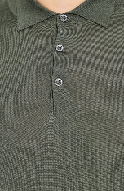 Поло из смеси шерсти и шелка CORNELIANI, арт. 85M596-0125115/00, фото 5