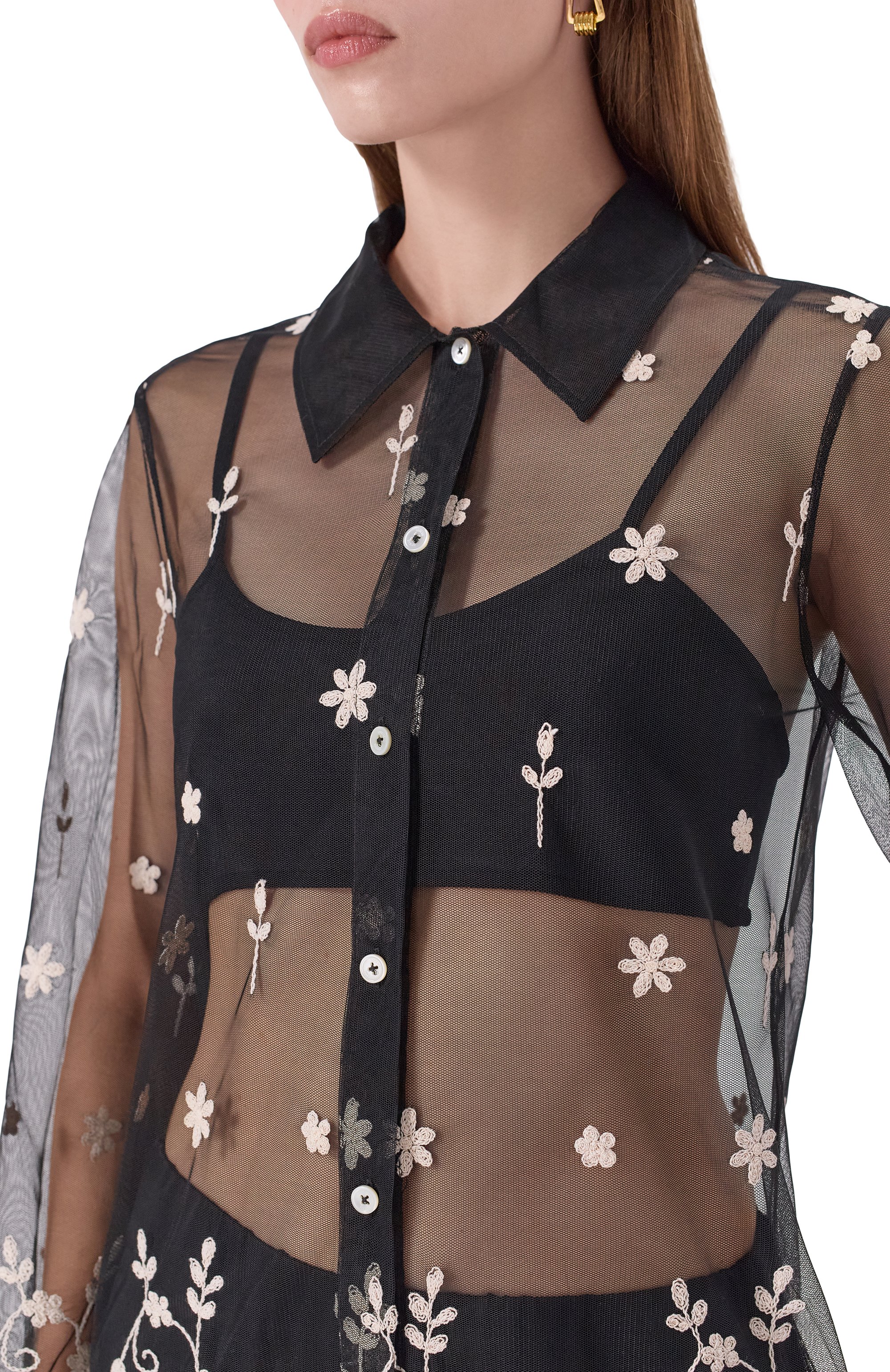 Блузка TOTEME, арт. 253-WRT0514-FB0431, фото 5