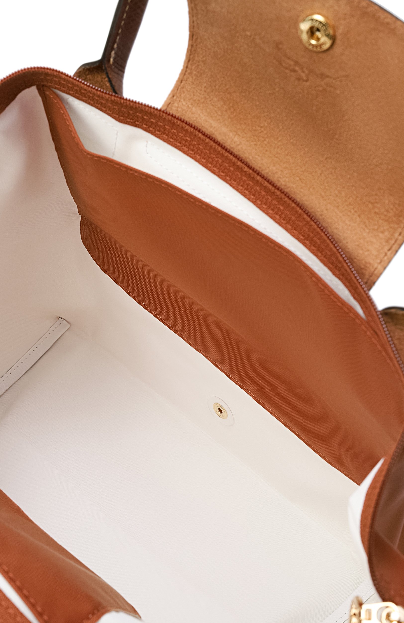 Сумка le pliage original medium LONGCHAMP коричневого цвета по цене 19950 руб., арт. L2605089/089, фото 5 Сумка le pliage original medium LONGCHAMP, арт. L2605089/089, фото 5
