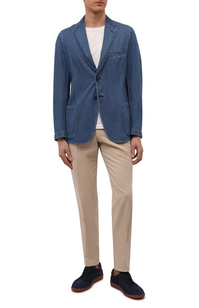 Замшевые кеды lithe W.GIBBS, арт. 0879001/2385, фото 2