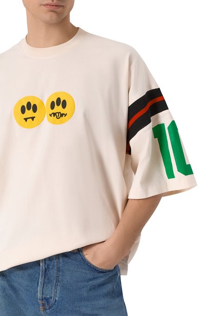 Хлопковая футболка BARROW, арт. S5BWMATH030, фото 5