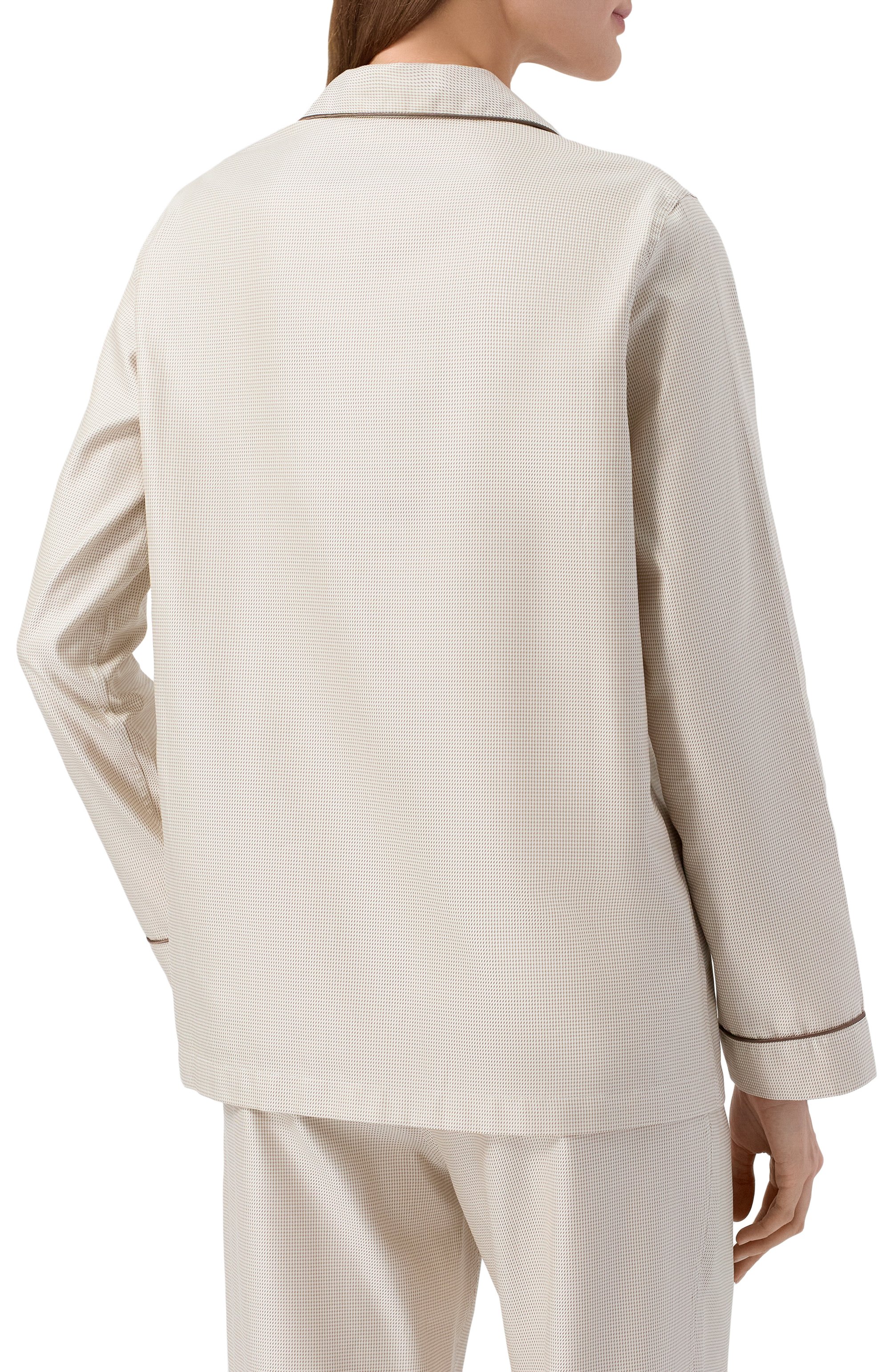 Хлопковая пижама FRETTE, арт. 25100586 00F 00946, фото 4