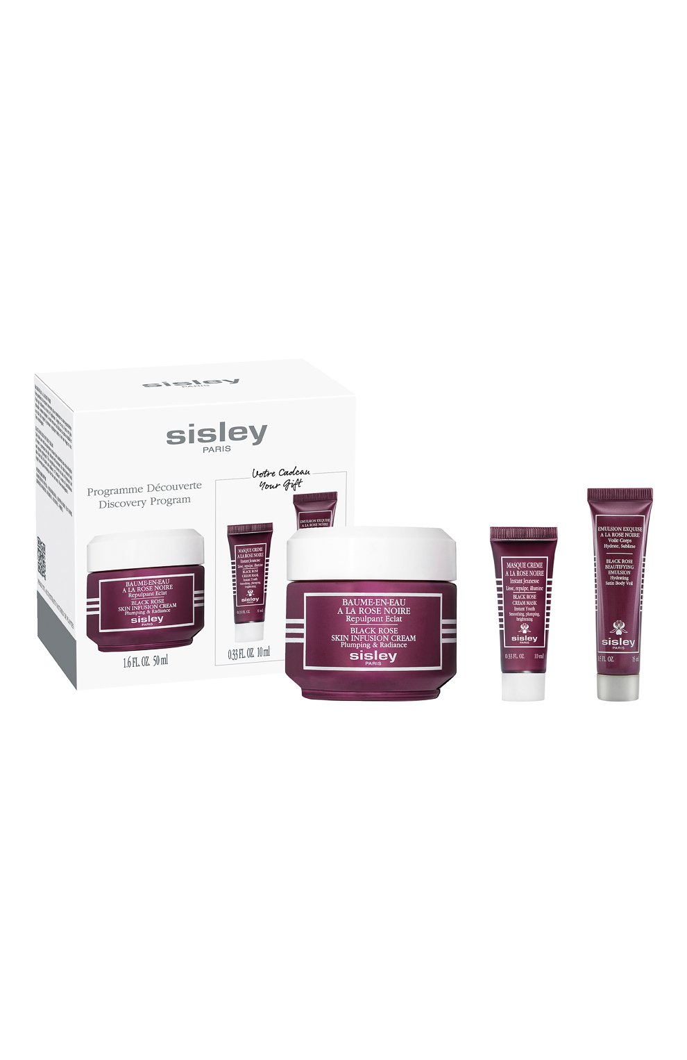 Набор black rose 2023 (50+10+15ml) SISLEY бесцветного цвета по цене 21830 руб., арт. 132023, фото 1 Набор black rose 2023 (50+10+15ml) SISLEY, арт. 132023, фото 1
