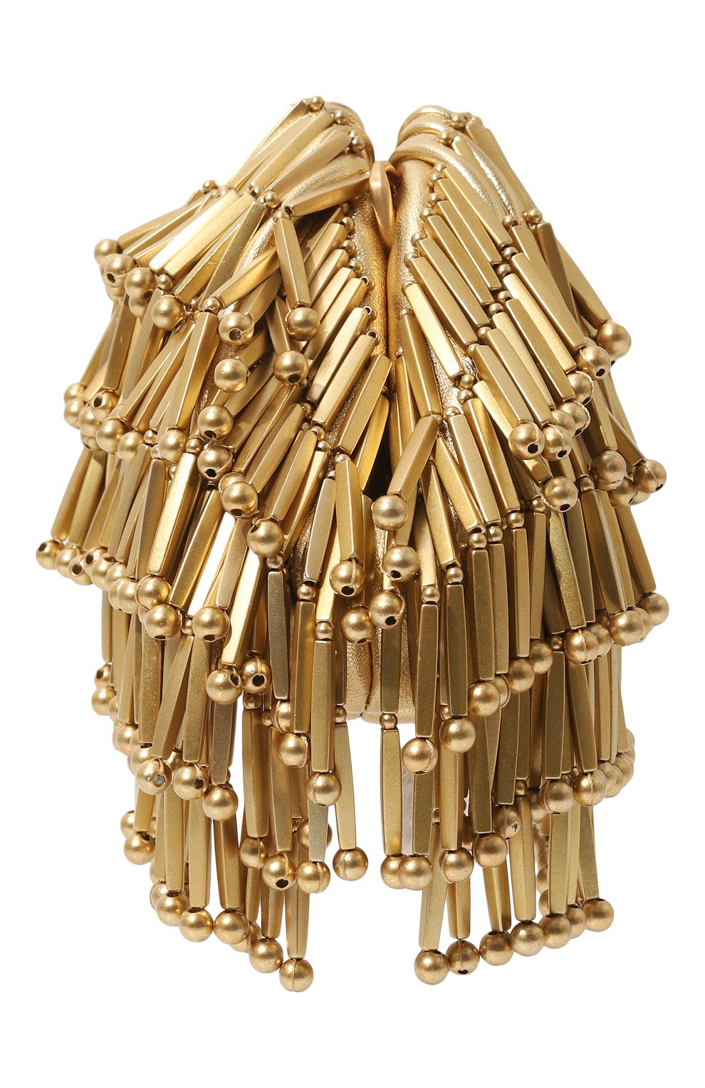 Клатч jaala CULT GAIA золотого цвета по цене 69250 руб., арт. CB2977/BRUSHED BRASS, фото 3 Клатч jaala CULT GAIA, арт. CB2977/BRUSHED BRASS, фото 3