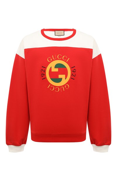 Хлопковый свитшот GUCCI, арт. 756663/XJFWJ, фото 1