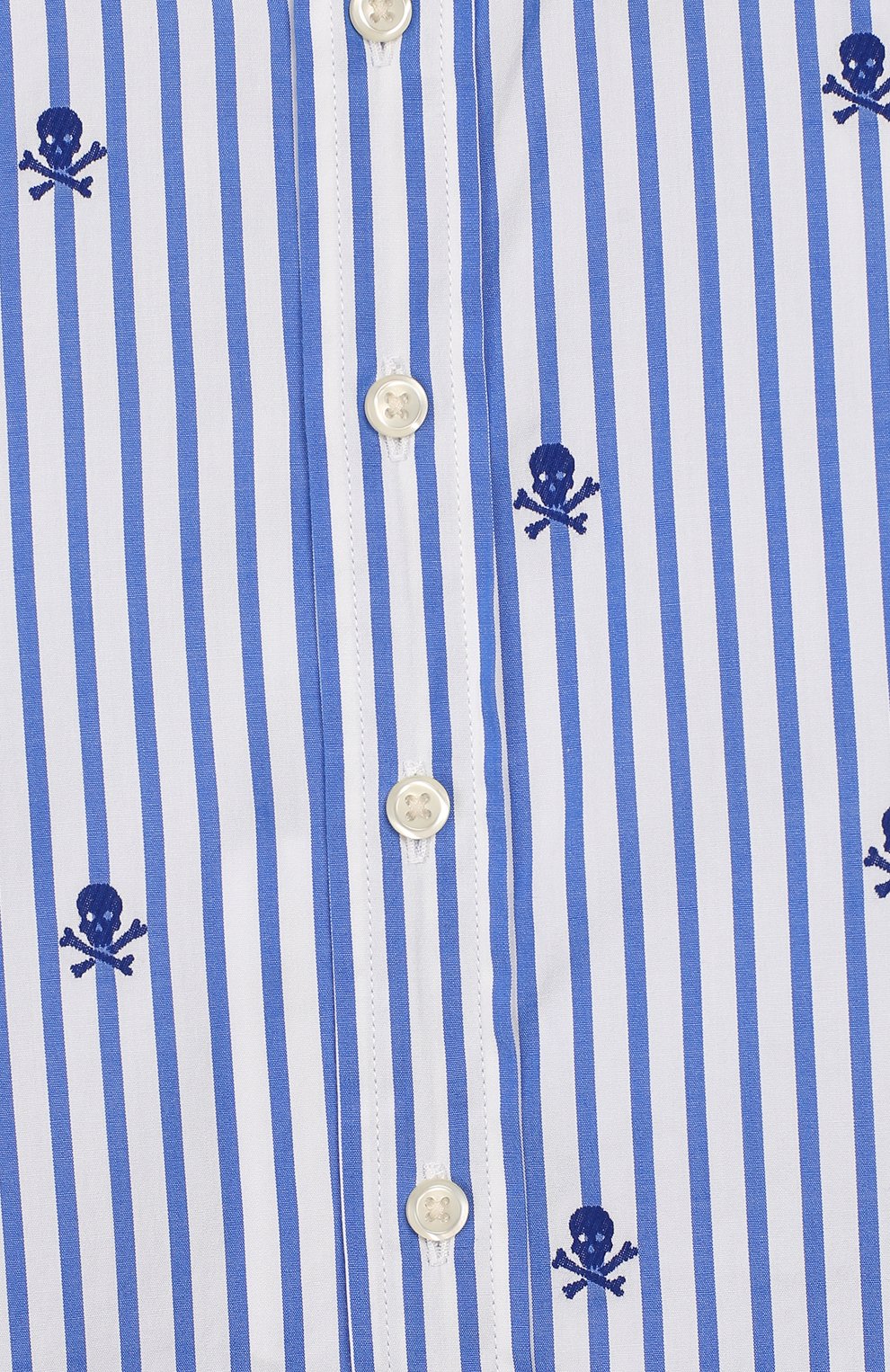 Хлопковая рубашка RALPH LAUREN белого цвета по цене 10700 руб., арт. 323750018, фото 3 Хлопковая рубашка RALPH LAUREN, арт. 323750018, фото 3