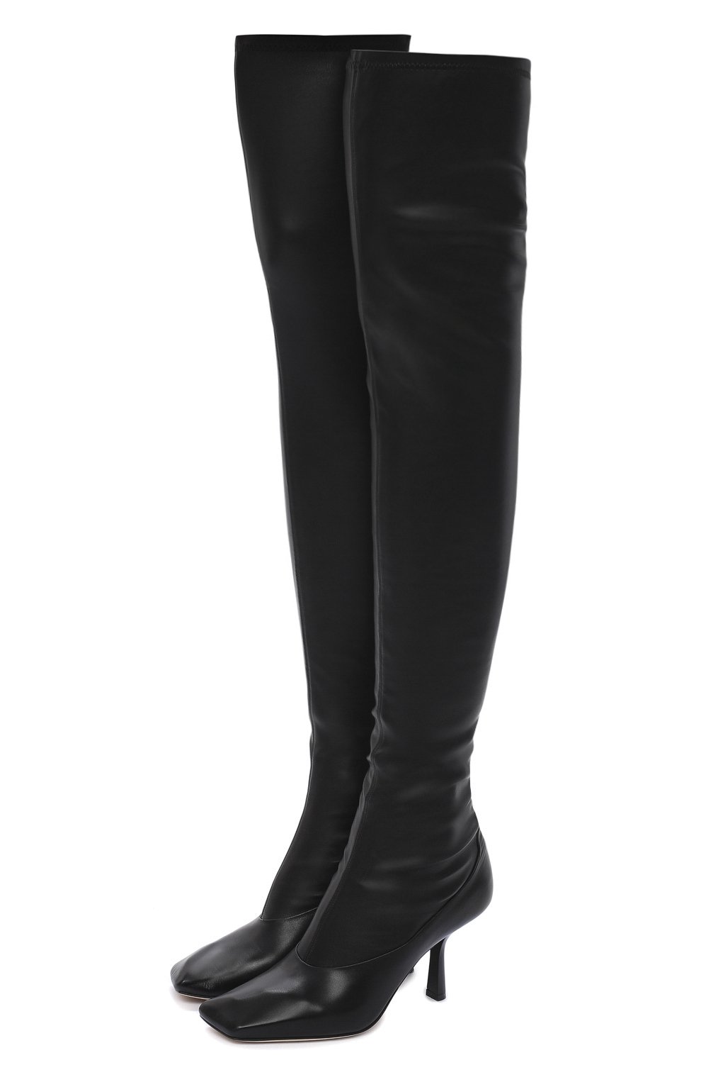 Комбинированные ботфорты mire 85 JIMMY CHOO, арт. MIRE 85/ZZK, фото 1