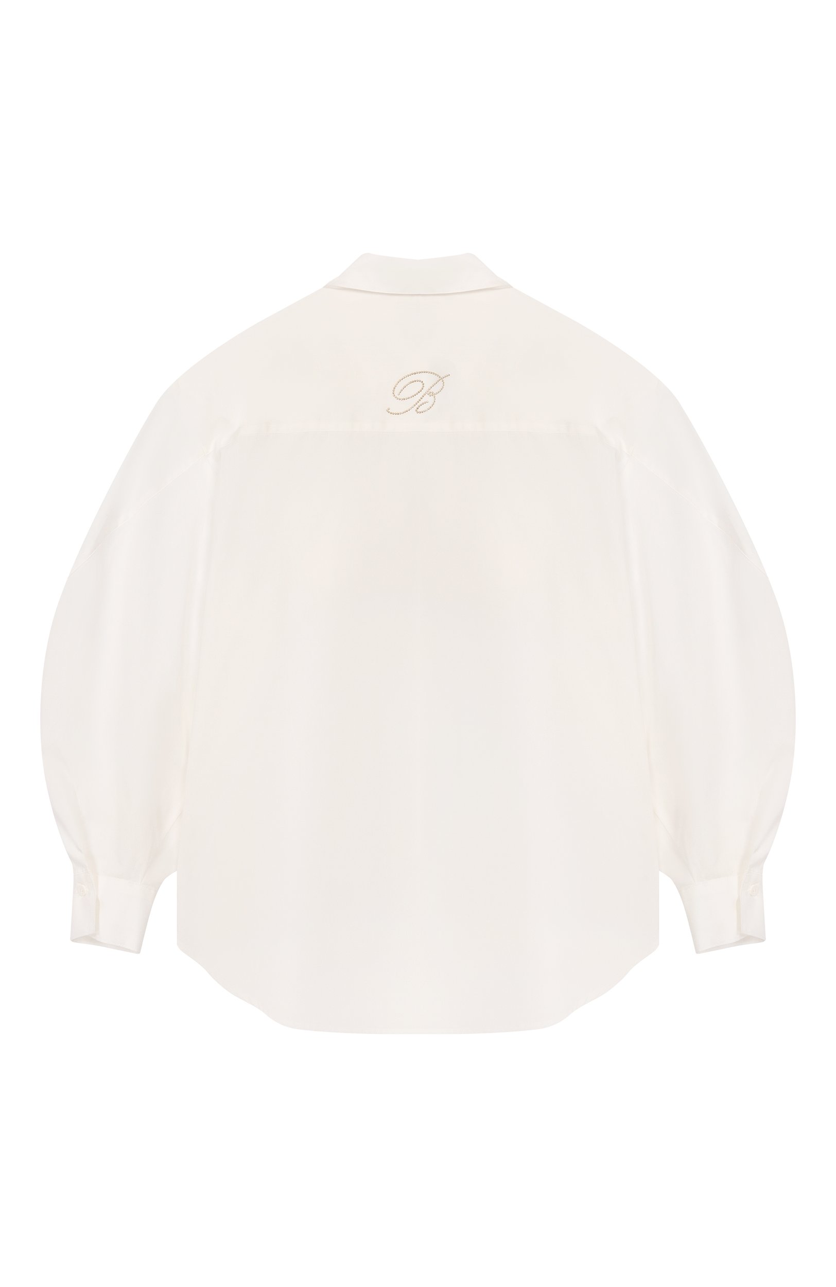 Хлопковая рубашка BLUMARINE, арт. BFCA0460/CA270_001, фото 2