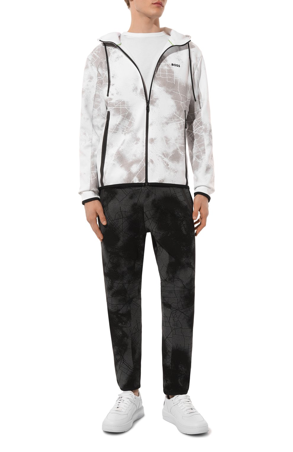 Хлопковые брюки BOSS GREEN, арт. 50523392, фото 2