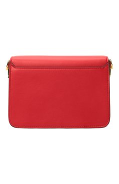Женская сумка angele small LANCEL красного цвета, арт. A13147 | Фото 6 (Материал: Натуральная кожа; Размер: small; Ремень/цепочка: На ремешке; Материал сплава: Проставлено; Драгоценные камни: Проставлено)