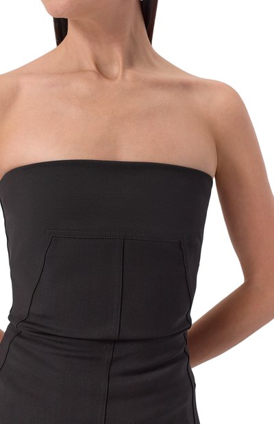 Шерстяной топ-корсет RICK OWENS, арт. RP02E4127/WST, фото 5