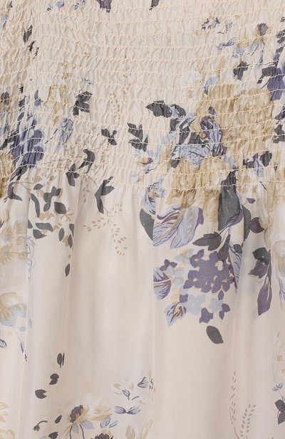 Шелковое платье с принтом на тонких бретельках TWINSET, арт. GS82E1/12A-16A, фото 3