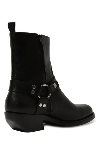 Кожаные сапоги CELINE черного цвета по цене 122000 руб., арт. 35258/3808C, фото 5 Кожаные сапоги CELINE, арт. 35258/3808C, фото 5