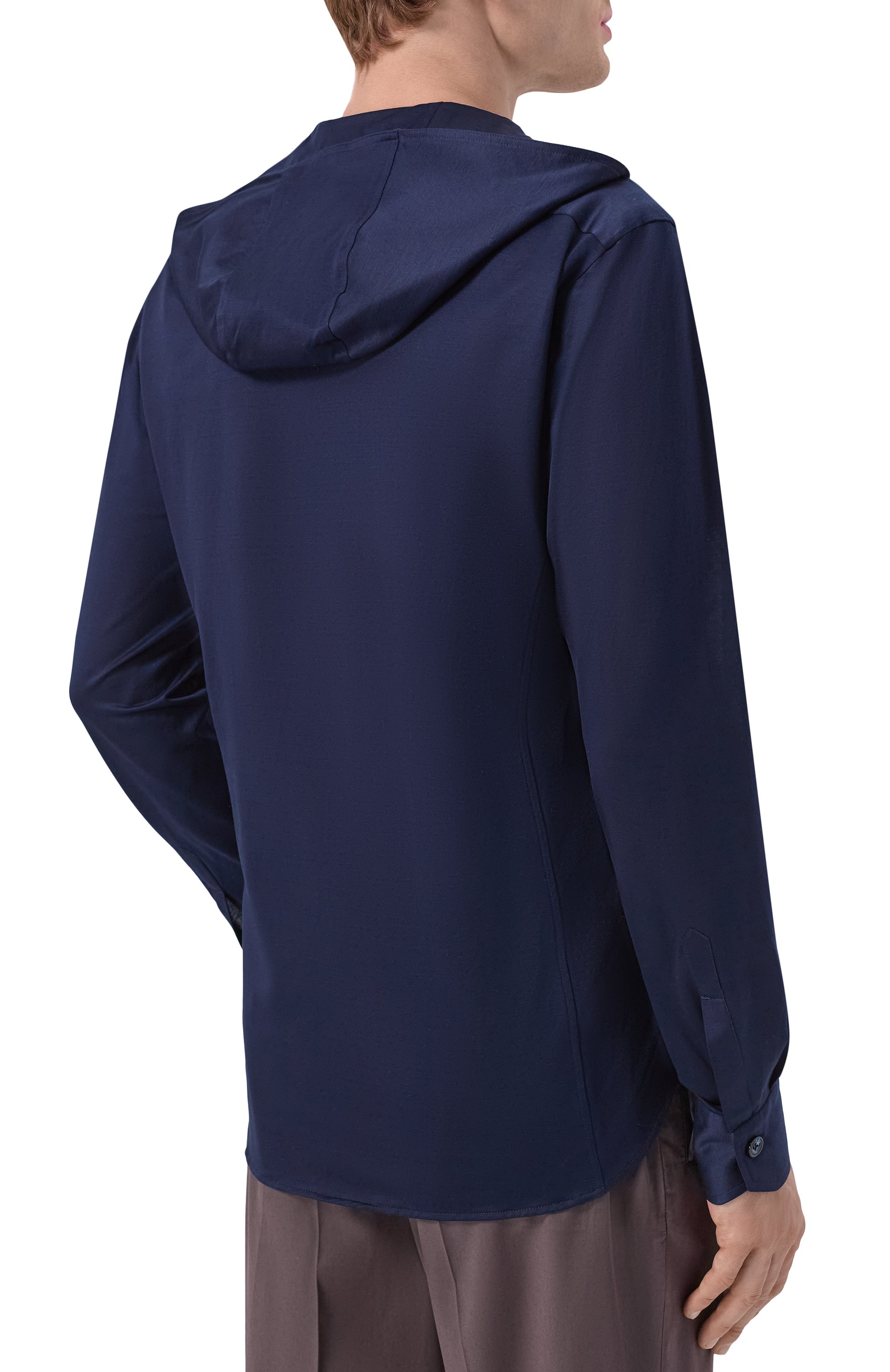 Хлопковая рубашка KITON, арт. UMCMARH09665, фото 4