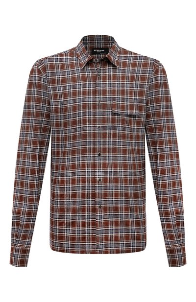 Мужская льняная рубашка KITON, арт. UMCBUBAH08816