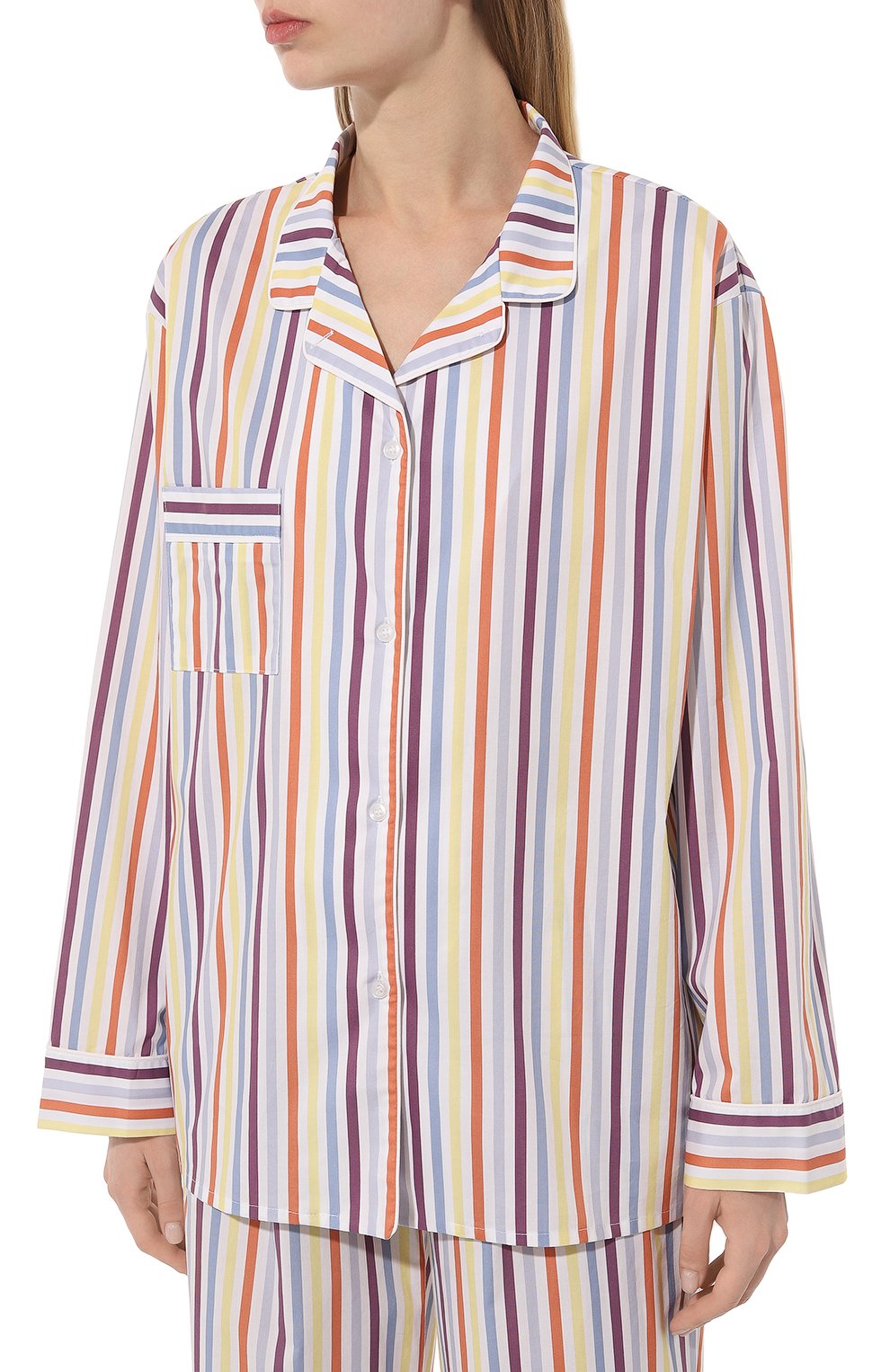 Хлопковая пижама PRIMROSE разноцветного цвета по цене 19900 руб., арт. 1W.121RB.X041, фото 3 Хлопковая пижама PRIMROSE, арт. 1W.121RB.X041, фото 3