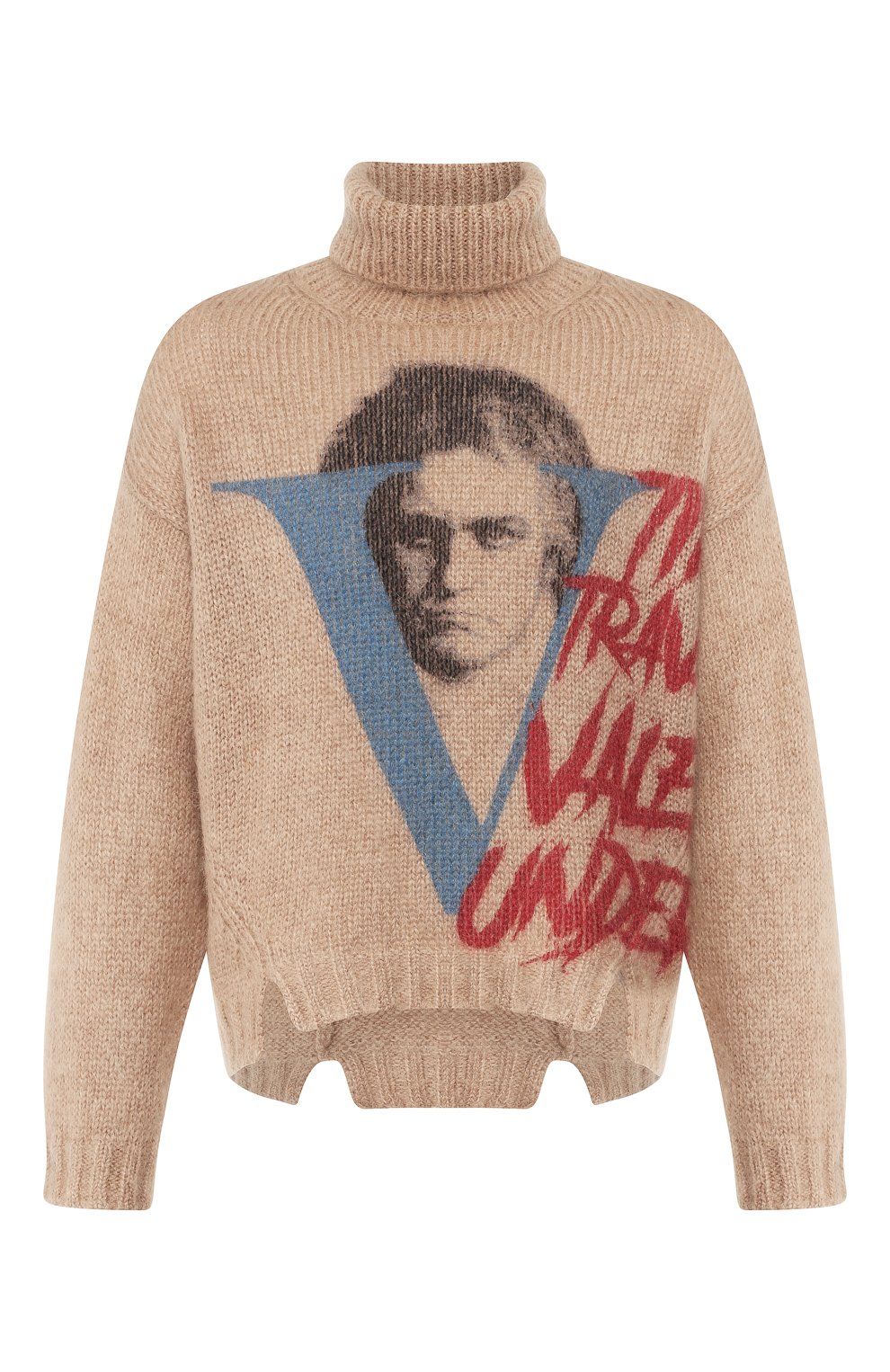 Свитер VALENTINO бежевого цвета по цене 183500 руб., арт. SV0KC05W5QR, фото 1 Свитер VALENTINO, арт. SV0KC05W5QR, фото 1
